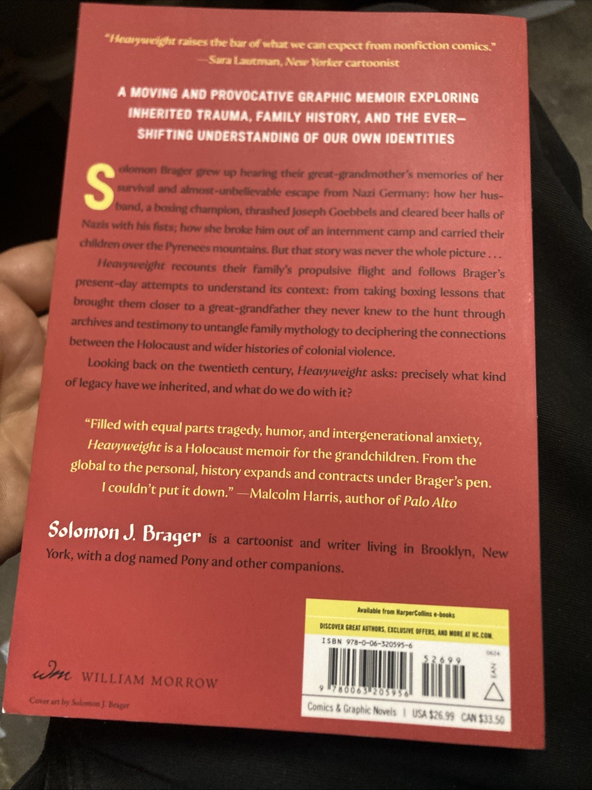 Heavyweight: A Family Story of the Holocaust, Empire, and Memory – VERY GOOD
