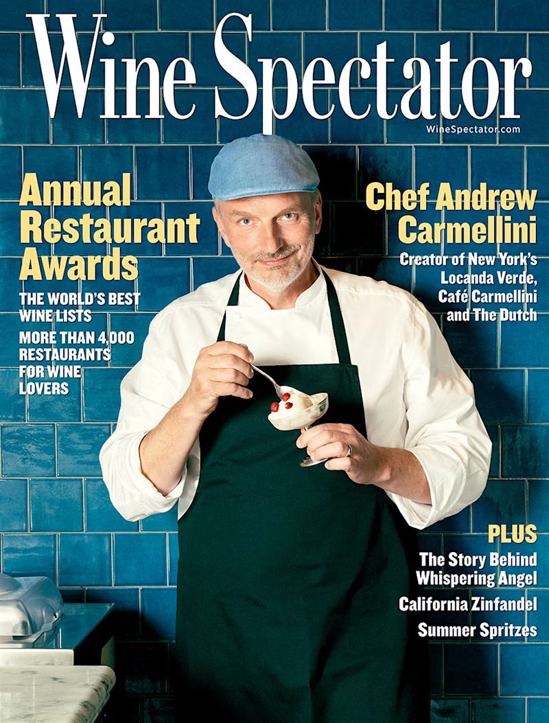 NEW Wine Spectator Magazine August 31 2026 Chef Andrew Carmellini FREE SHIP USA