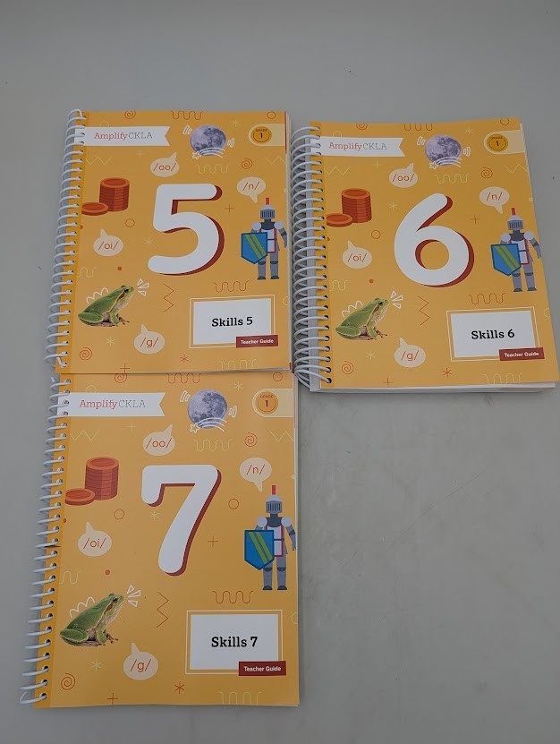 AMPLIFY G1 Teacher Guide Set Units 1-7, Assessment Guide and Take Home Pages