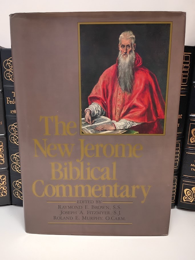 New Jerome Biblical Commentary Brown Fitzmyer Murphy Catholic Bible Hardcover DJ