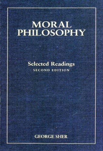 Moral Philosophy: Selected Readings – misc_supplies Sher