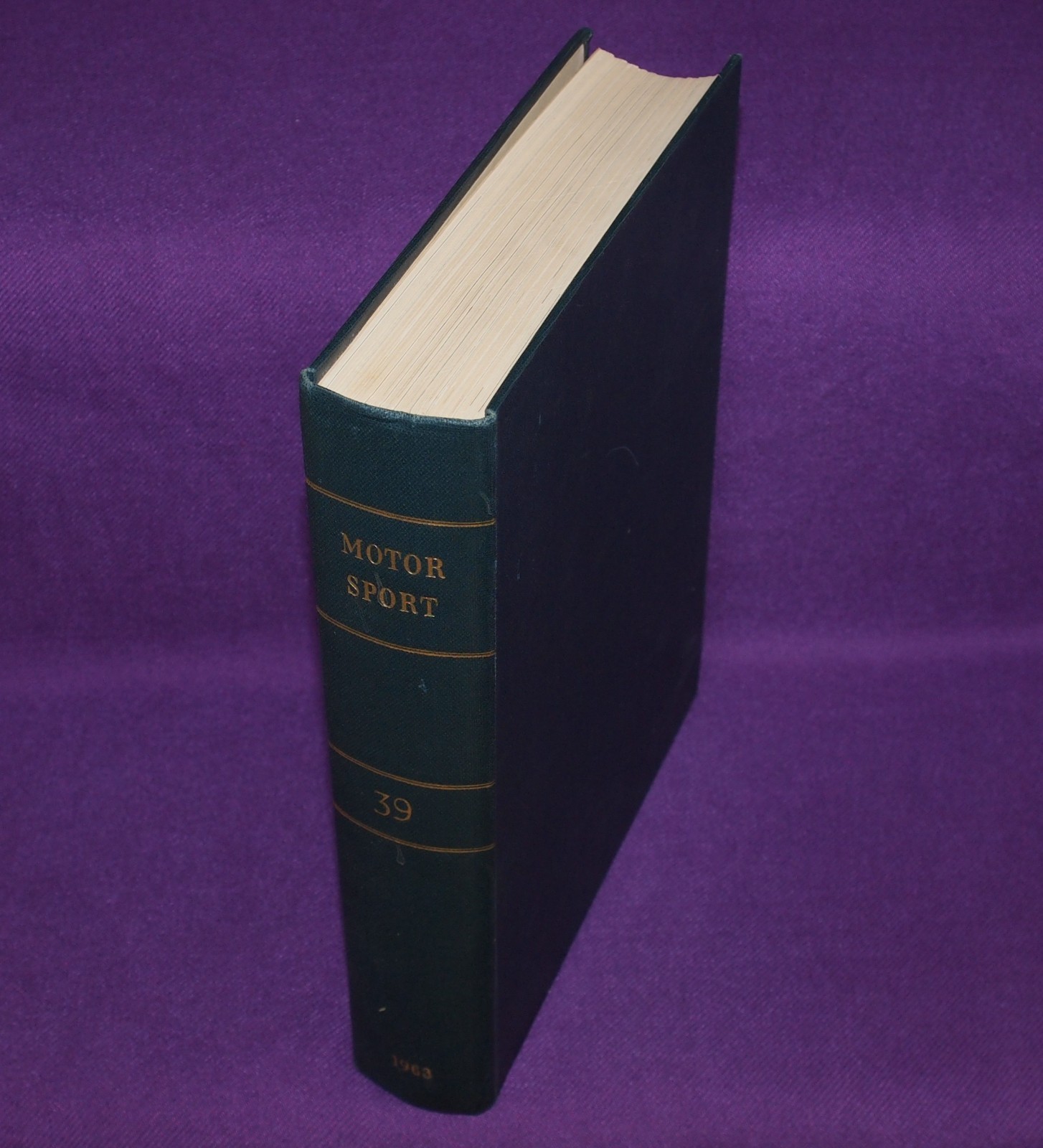 Motor Sport 1963 Professionally Bound Volume 39 Complete Year Racing Car Mags