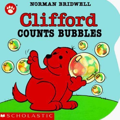Clifford Counts Bubbles – board book, 9780590458726, Norman Bridwell