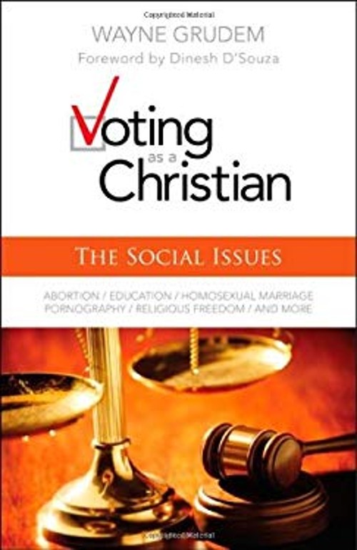 Voting As A Christian : The Social Issues Paperback Wayne Grudem