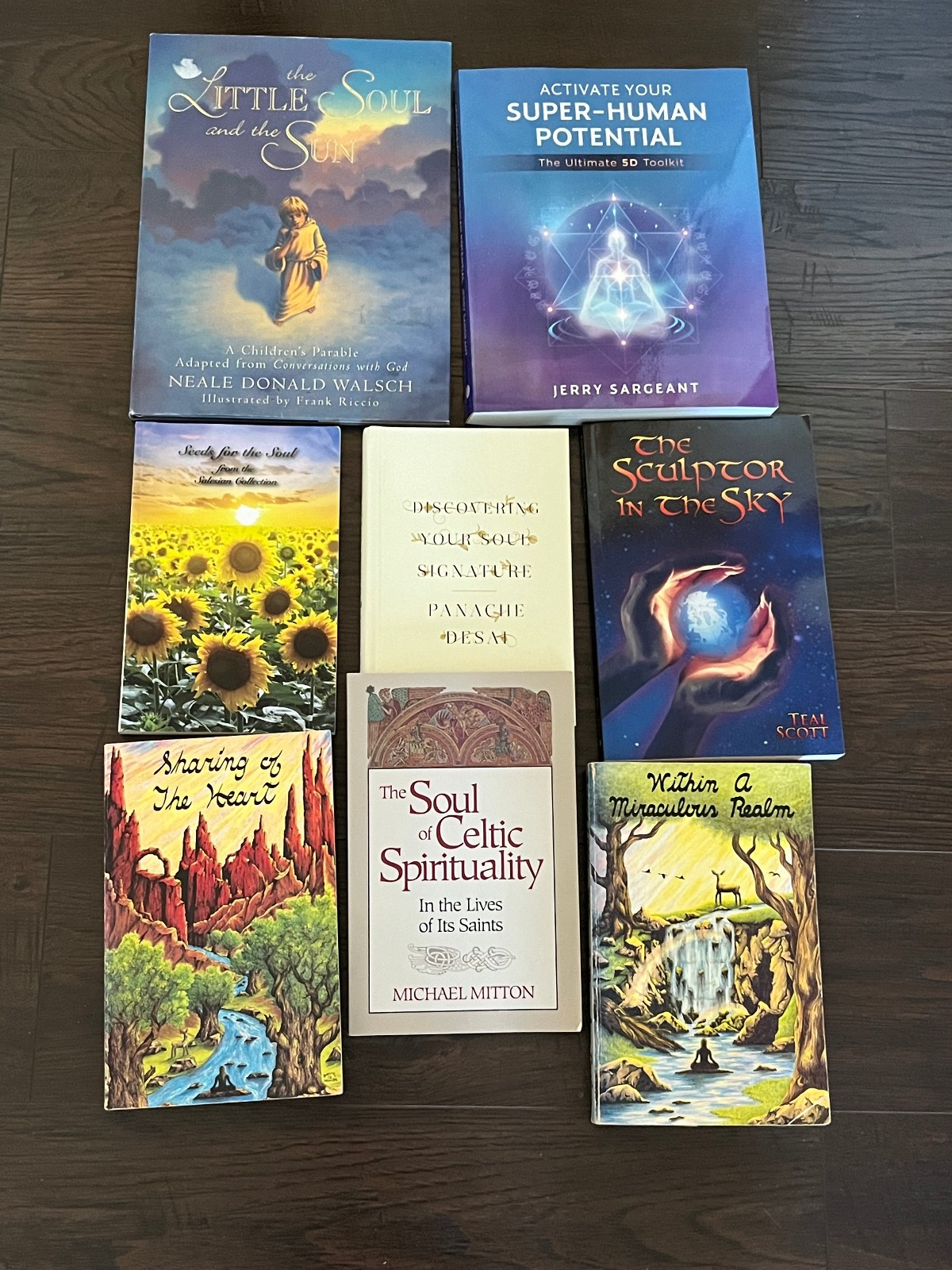 Spirituality, Books on the Soul, Lot of 8- Mixed vintage and authors