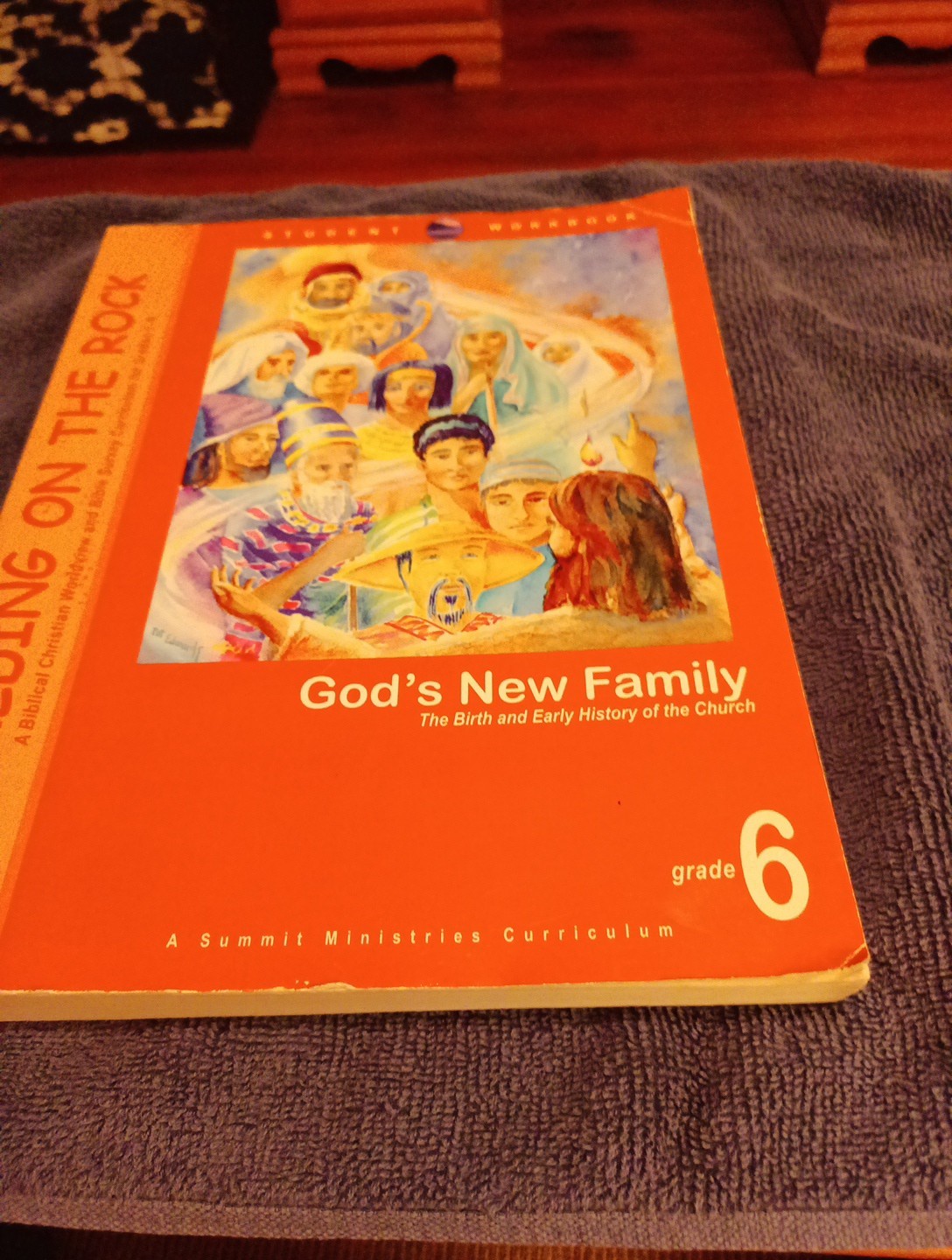 Grade 6 Building on the Rock God’s New Family Student Workbook Vol Homeschool