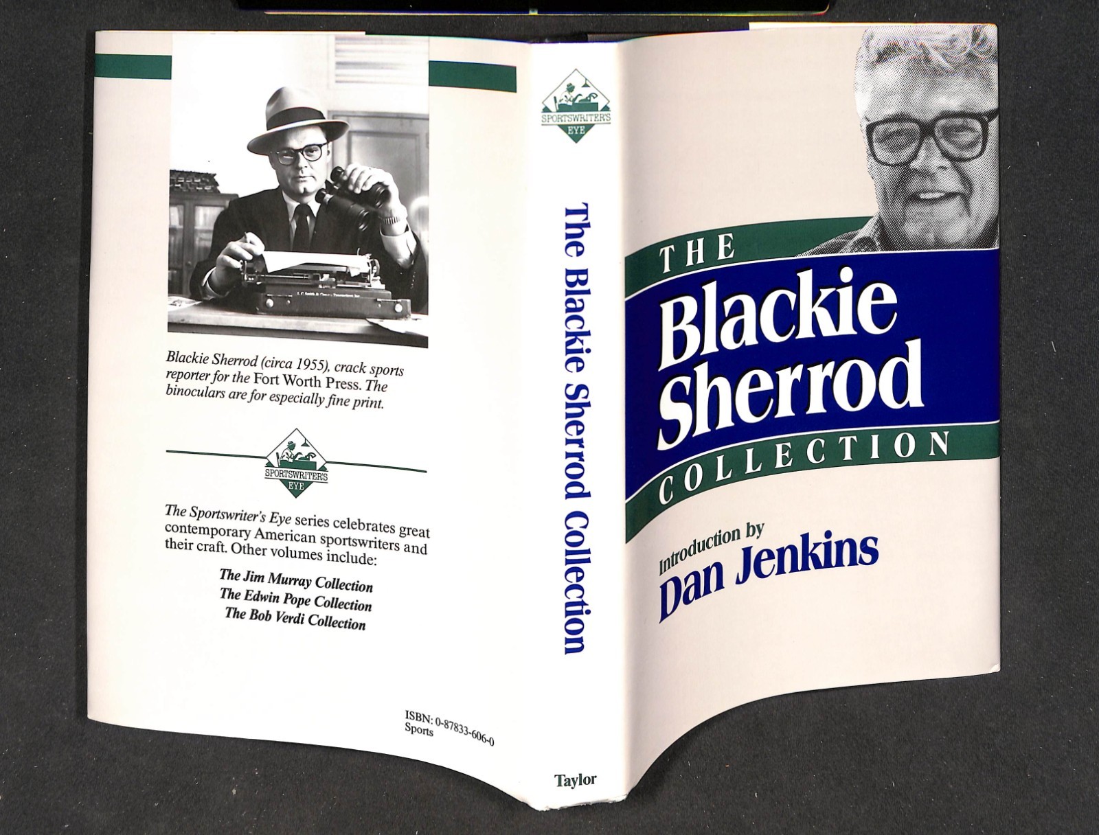 BLACKIE SHERROD COLLECTION, HBDJ, 1ST EDITION, 268 PAGES, NEAR MINT