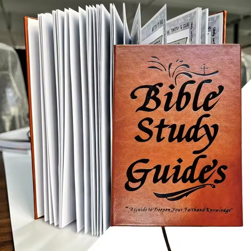 Bible Study Guide for Beginners 66-Page Devotional Journal with Daily Scripture