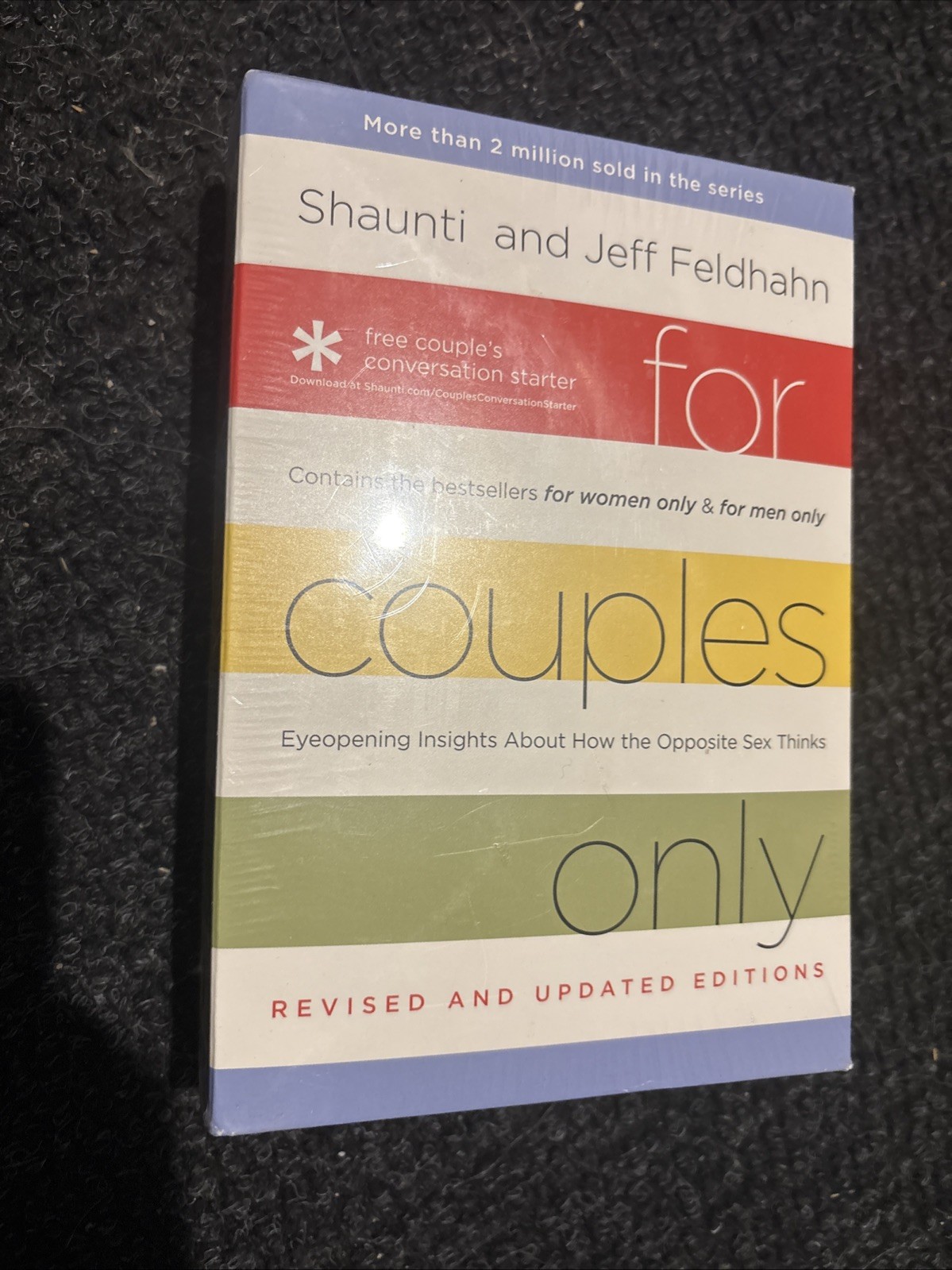 SHAUNTI & JEFF FELDHAHN : For Couples Only For Women Only & For Men Only Box Set