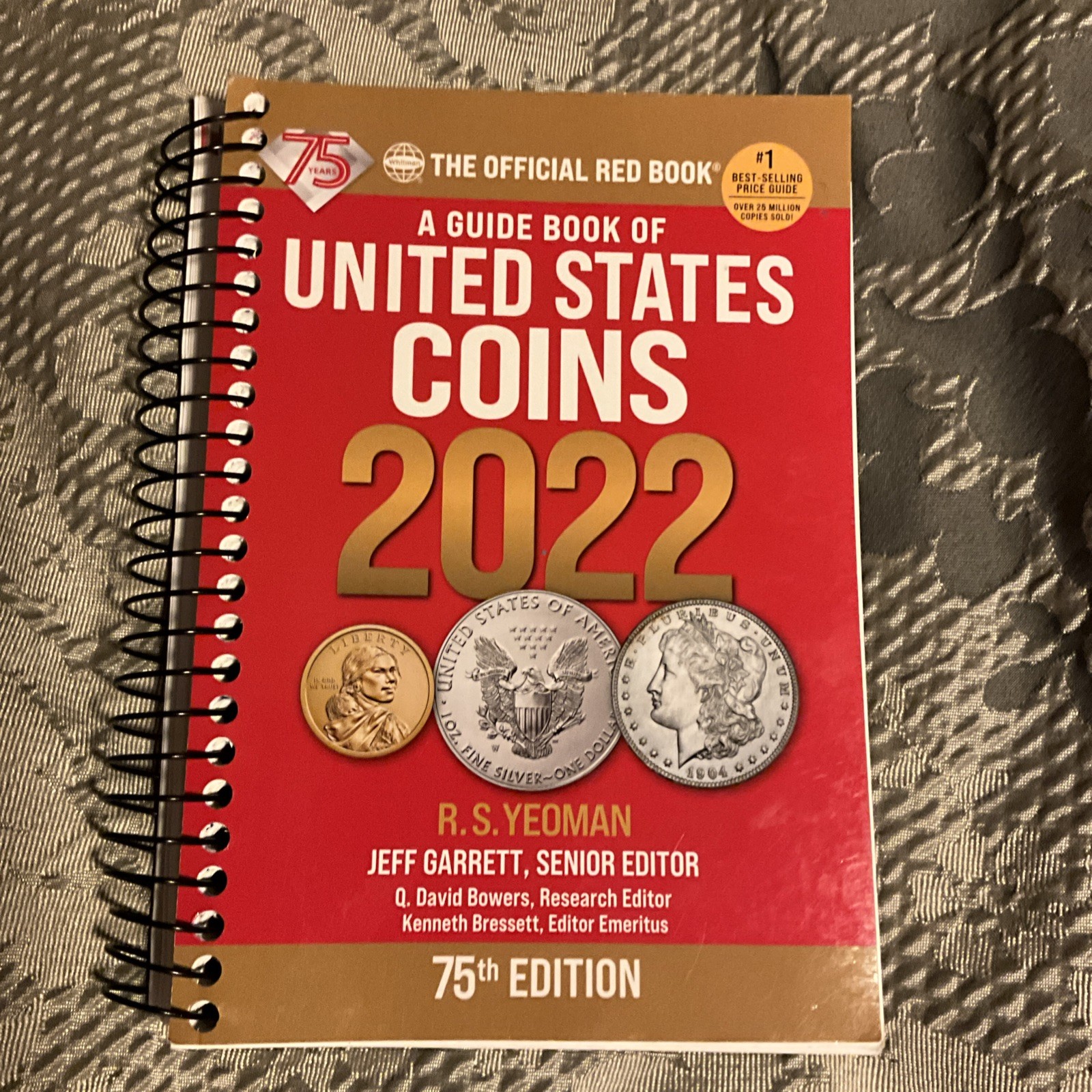 Redbook 2022 Us Coins Spiral by Jeff Garrett