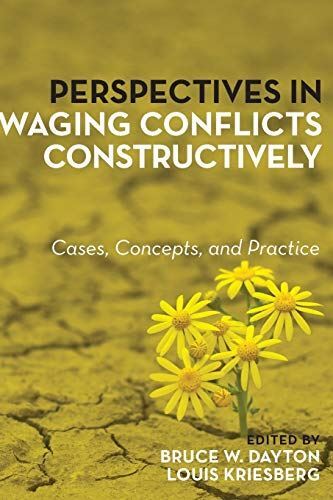 Perspectives in Waging Conflicts Constructively: Cases, Concepts