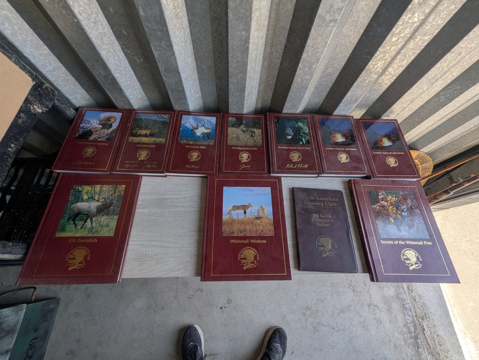 North American Hunting Club Books And Coins Lot
