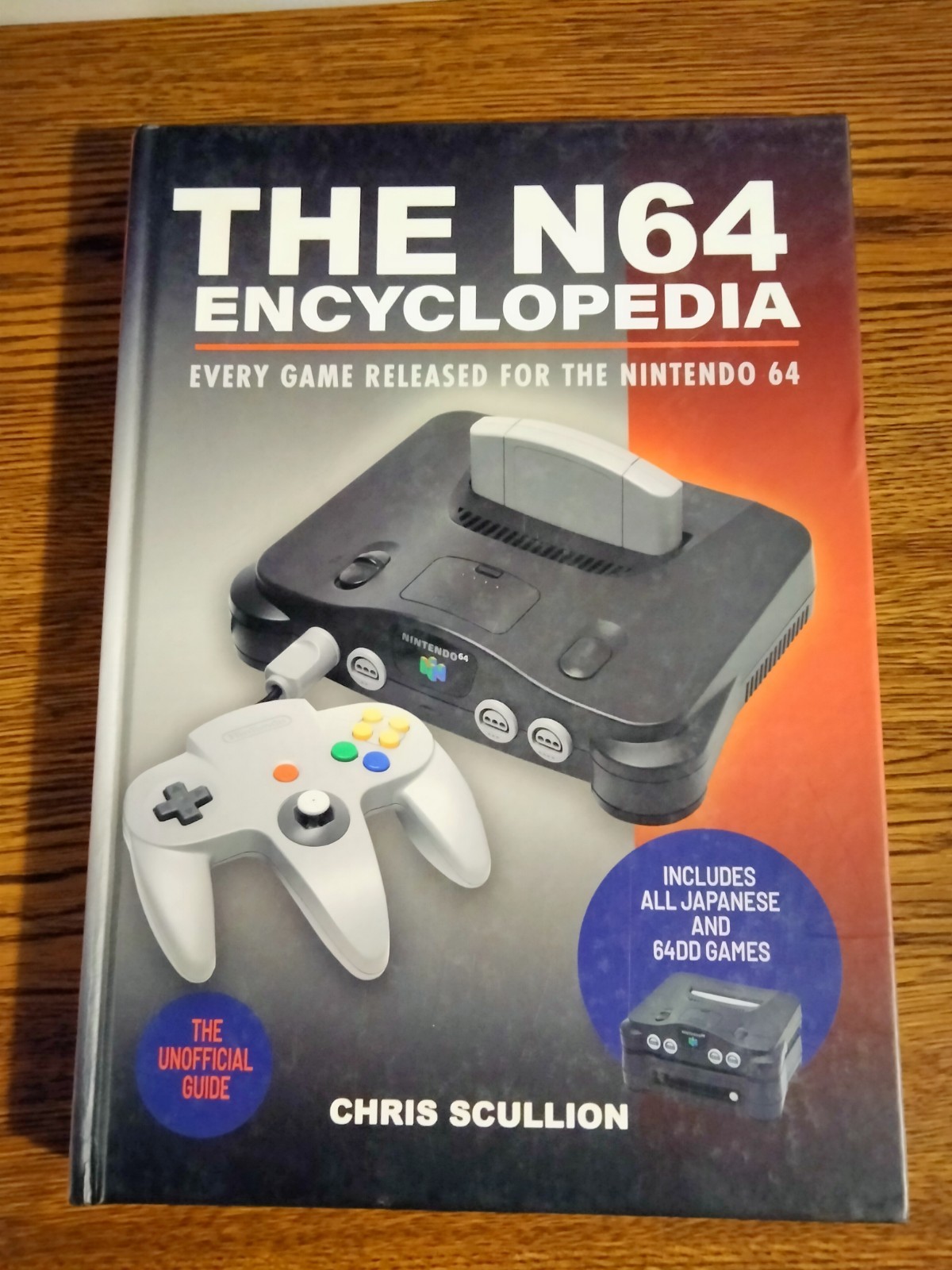 N64 Encyclopedia: Every Game Released Nintendo 64 – Hardcover Chris Scullion