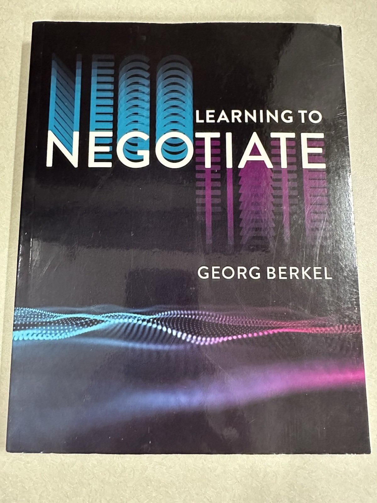 Learning to Negotiate by Georg Berkel (2020, Trade Paperback)