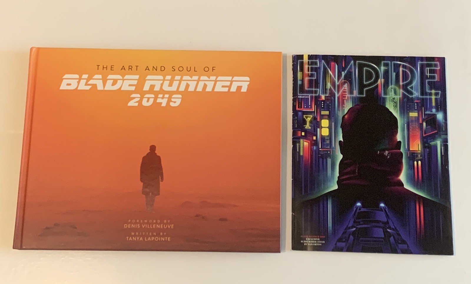 Art and Soul of Blade Runner 2049 Hardcover & Empire Magazine 339 Aug 2017