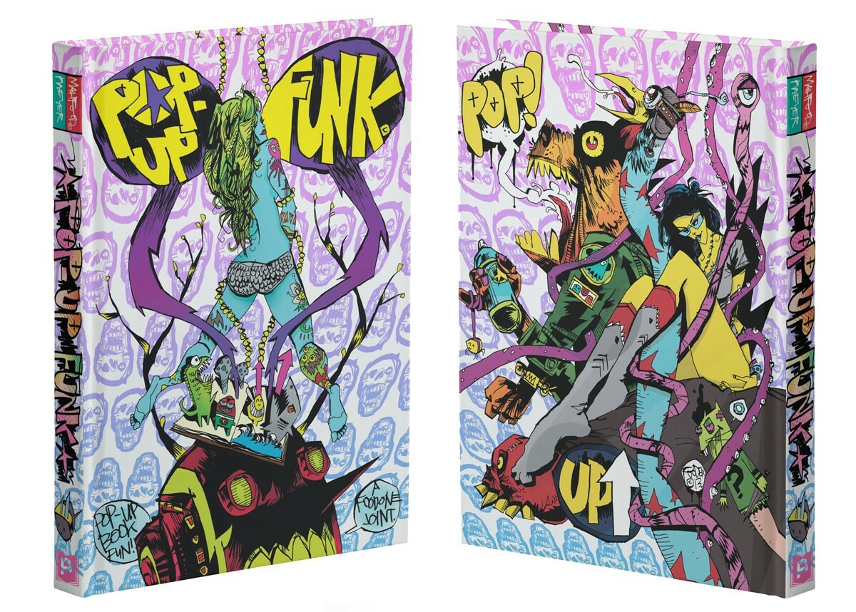 Jim Mahfood’s Pop Up Funk Pop Up Book Cosmic Queso Edition