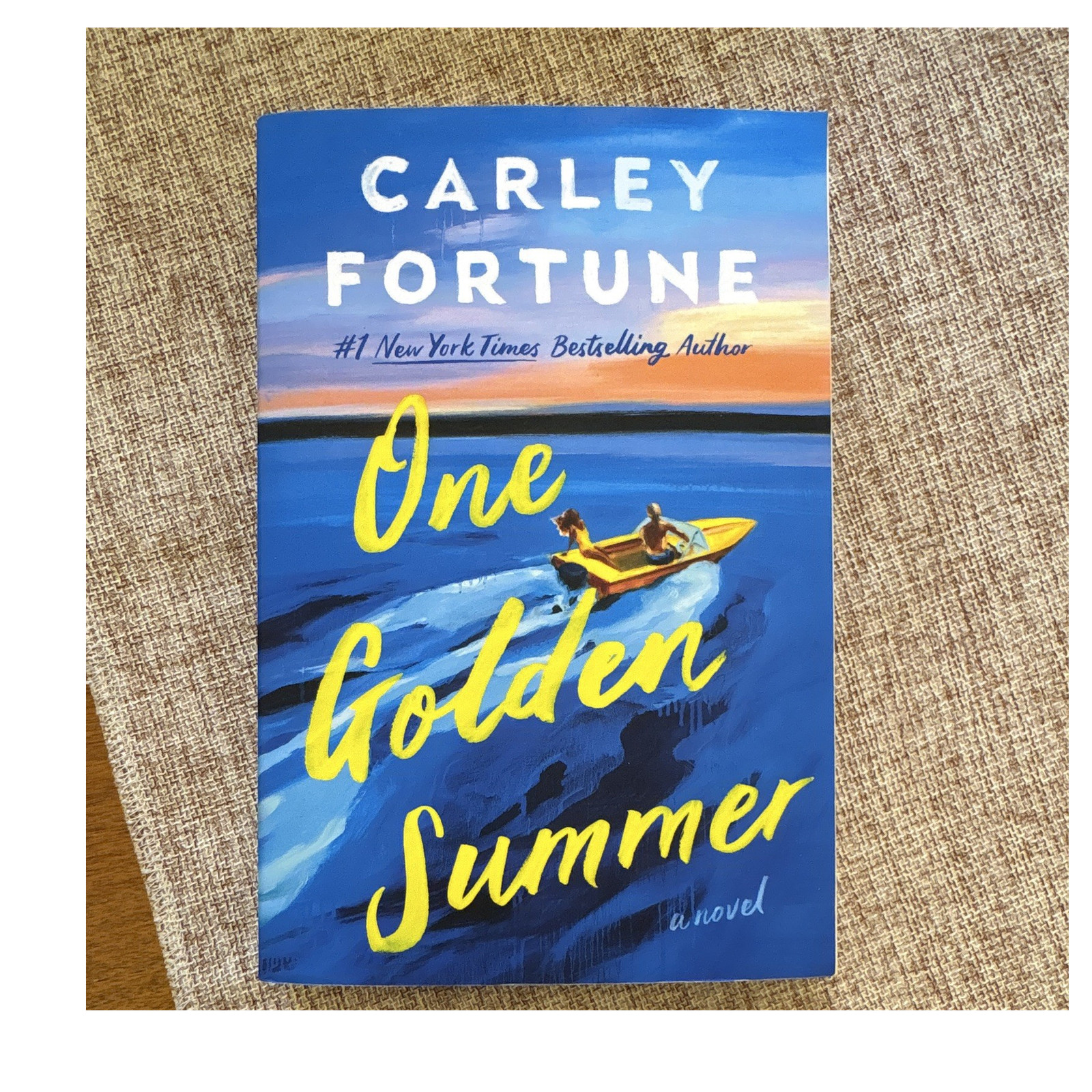 One Golden Summer by Carley Fortune Paperback Novel, English Romance Fiction