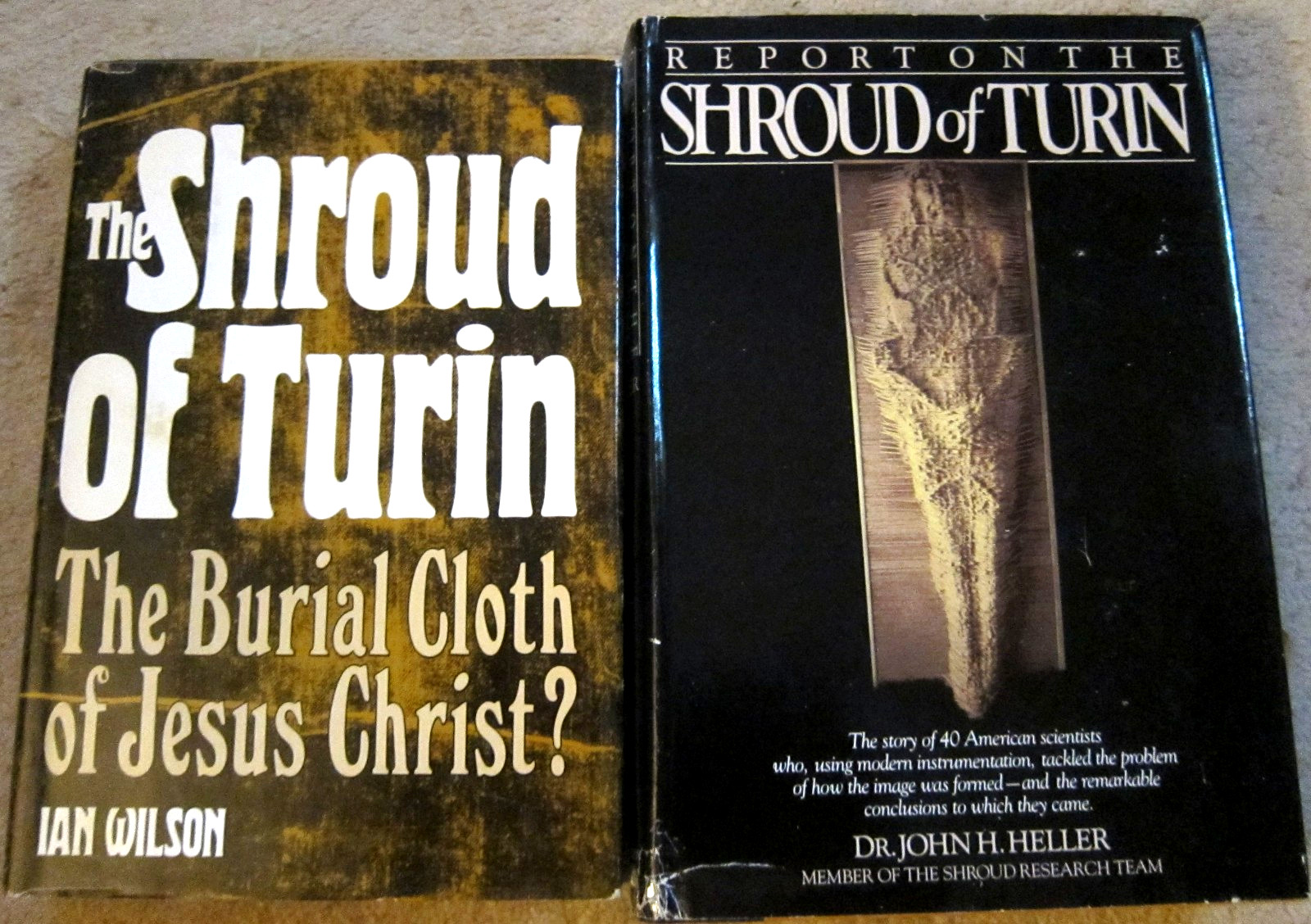 Report on the Shroud of Turin by John Heller & The Shroud of Turin by Ian Wilson
