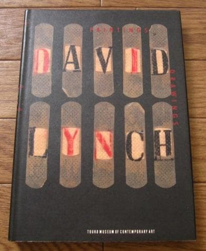 David Lynch Signed Art Book Paintings & Drawings Treville Japan used