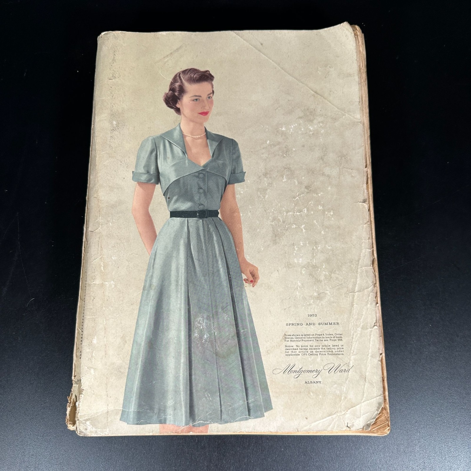 Vintage 1952 MONTGOMERY WARD Spring and Summer Catalog ALBANY 968 Pages