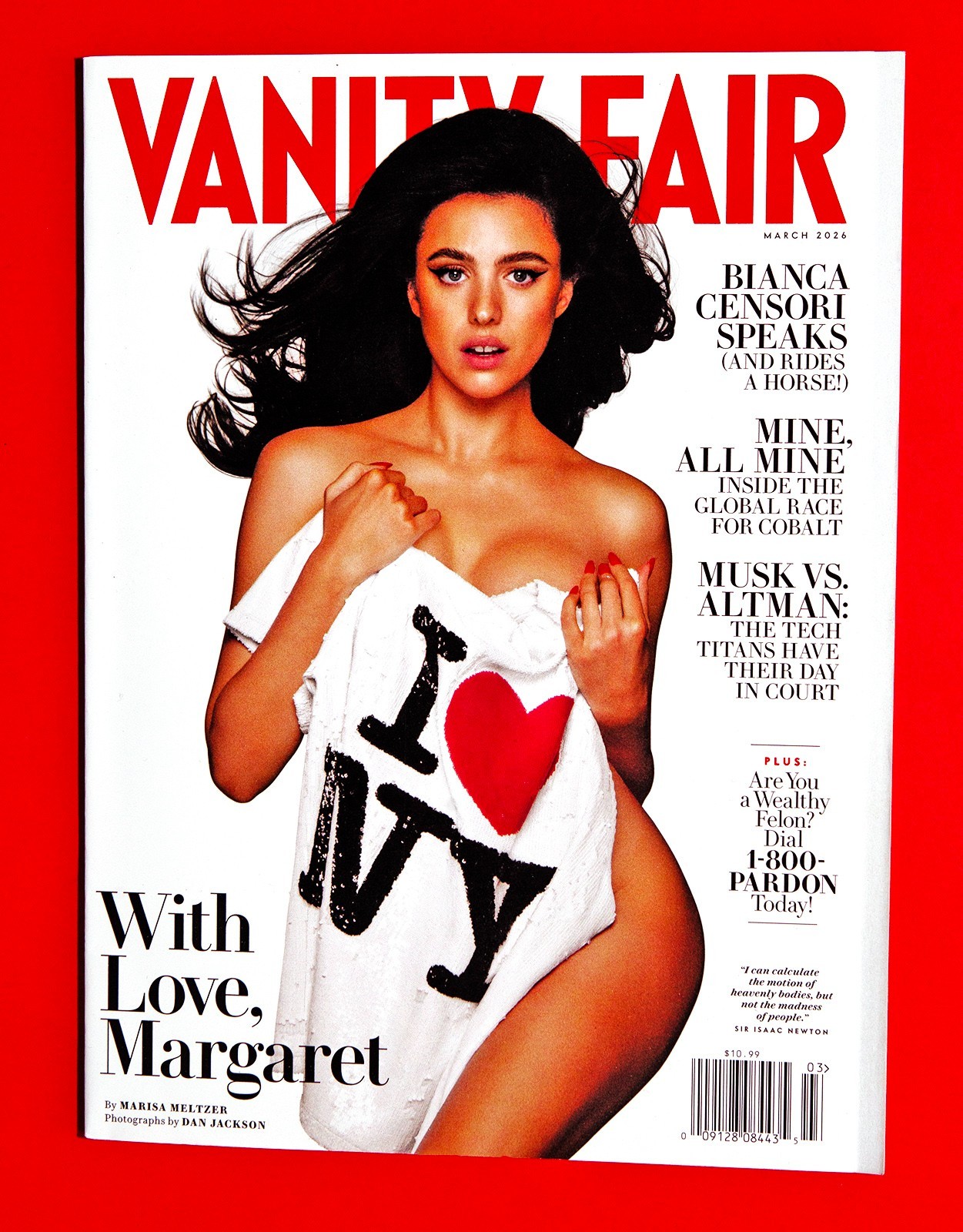 Margaret Qualley – Vanity Fair Magazine – March 2026 – Bianca Censori – NEW