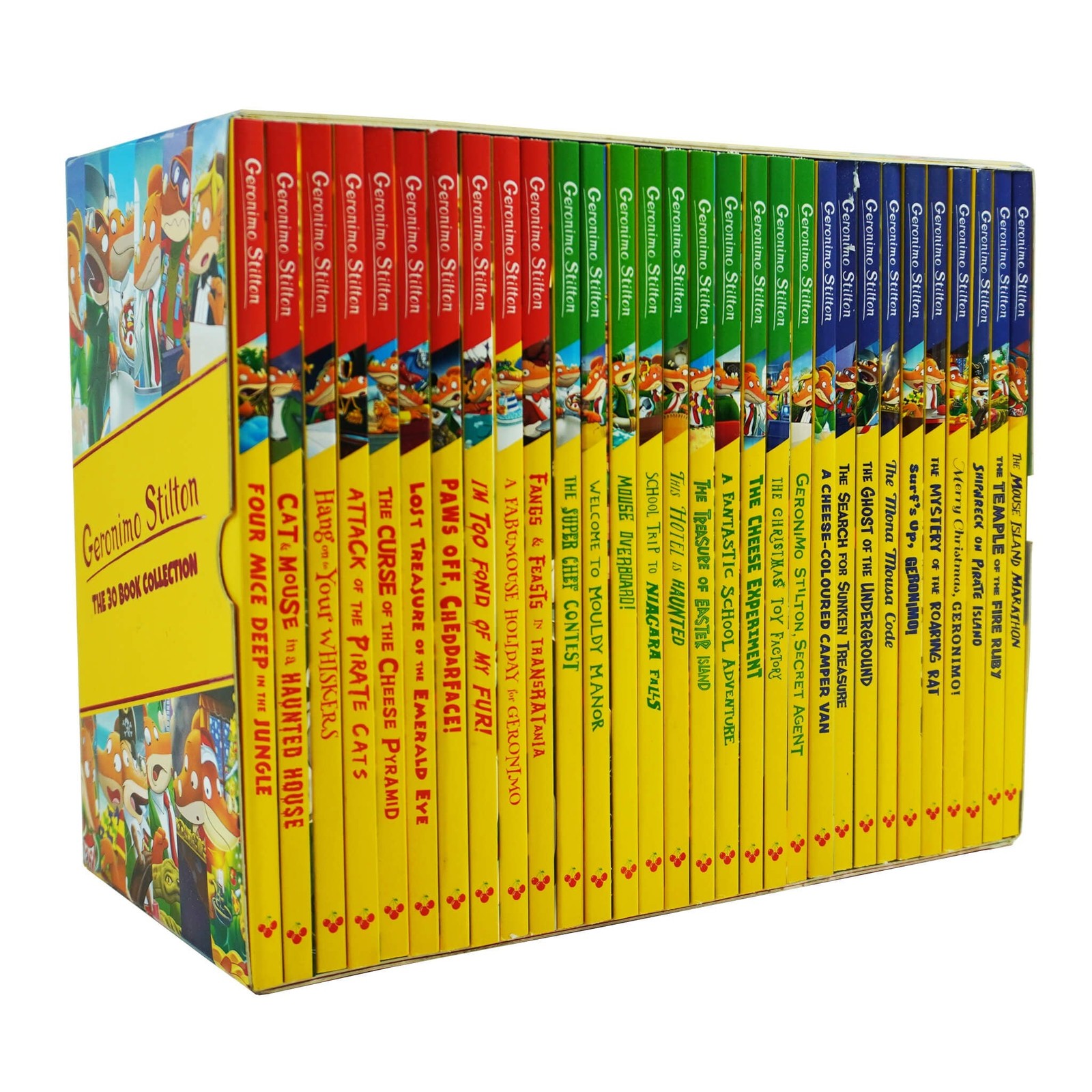 Geronimo Stilton: The 30 Books Collection Set (Series 1, 2 & 3) – Age 5-7 – PB