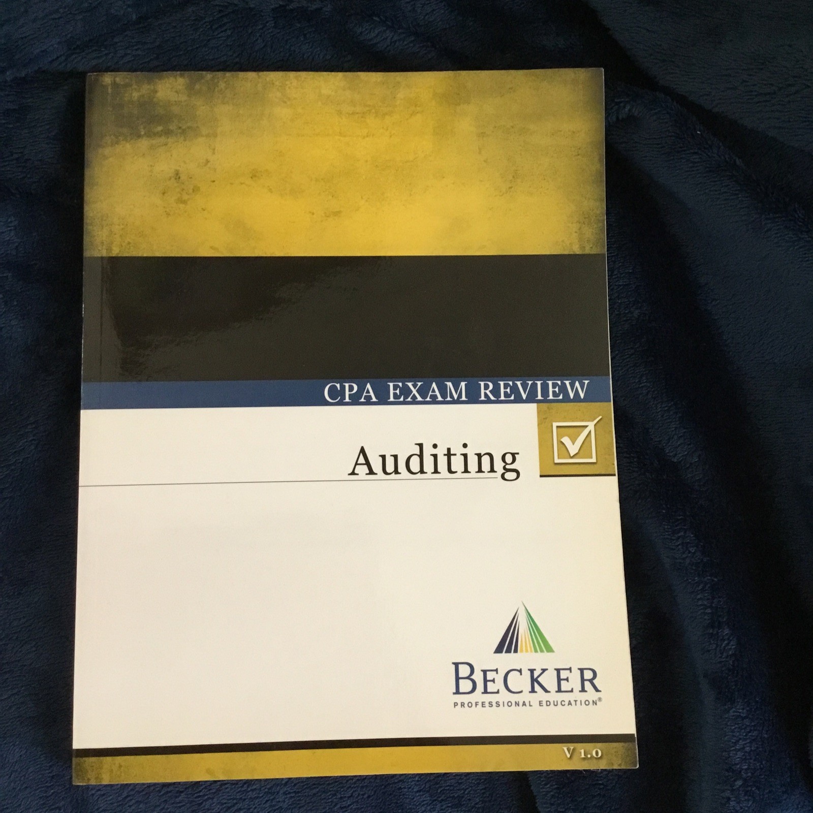Becker CPA Exam Review Auditing V 1.0 in Excellent Cond.