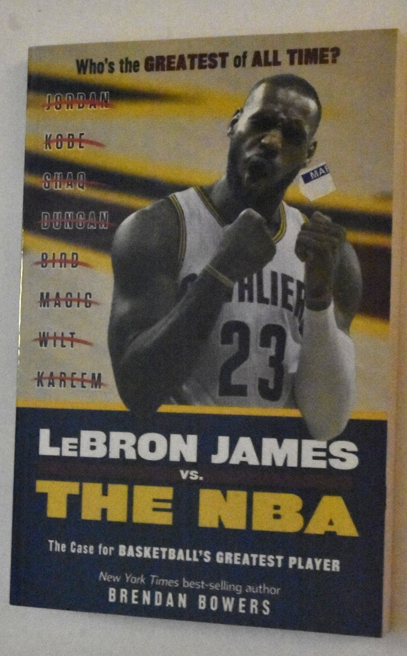 “LeBron JAMES vs. THE NBA,” Non-Fiction Paperback Book, 237 Pages, New (c) 2017