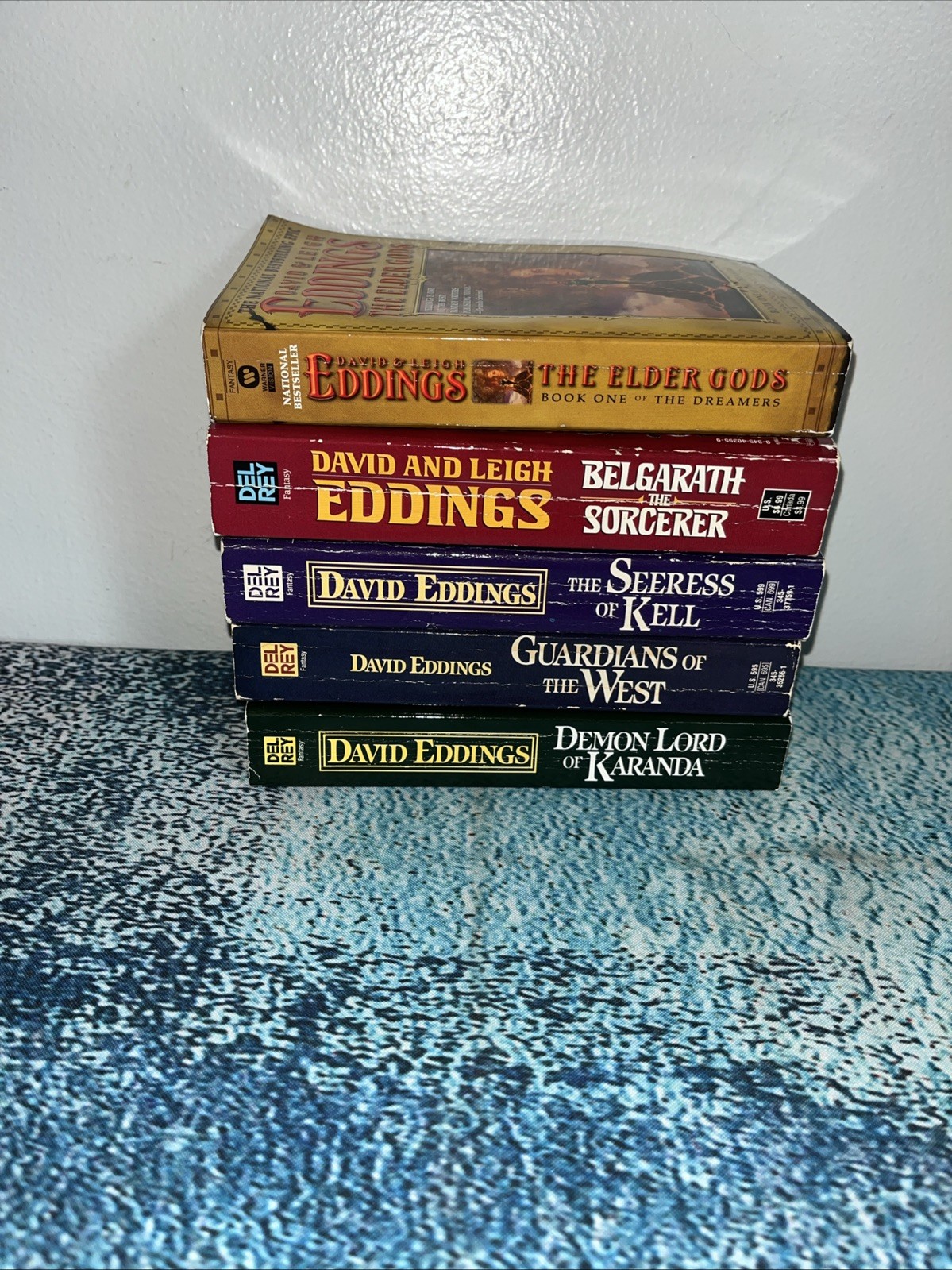 The Malloreon Series Book Set 1&5 Del Rey David Eddings Fantasy Lot of 5 Various