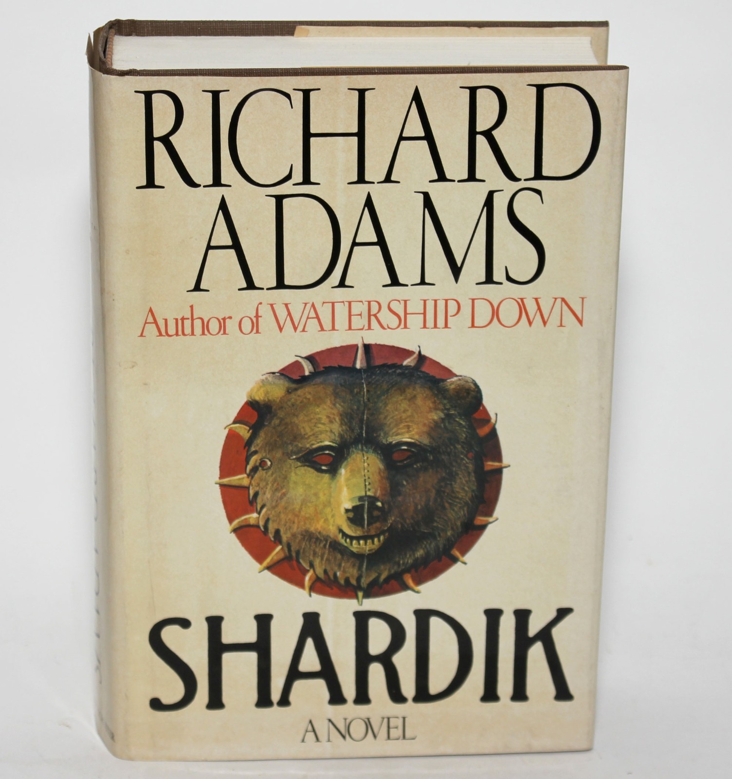 SHARDIK by Richard Adams Simon Shuster 1974 1st edition Printing HC/DJ Near Fine