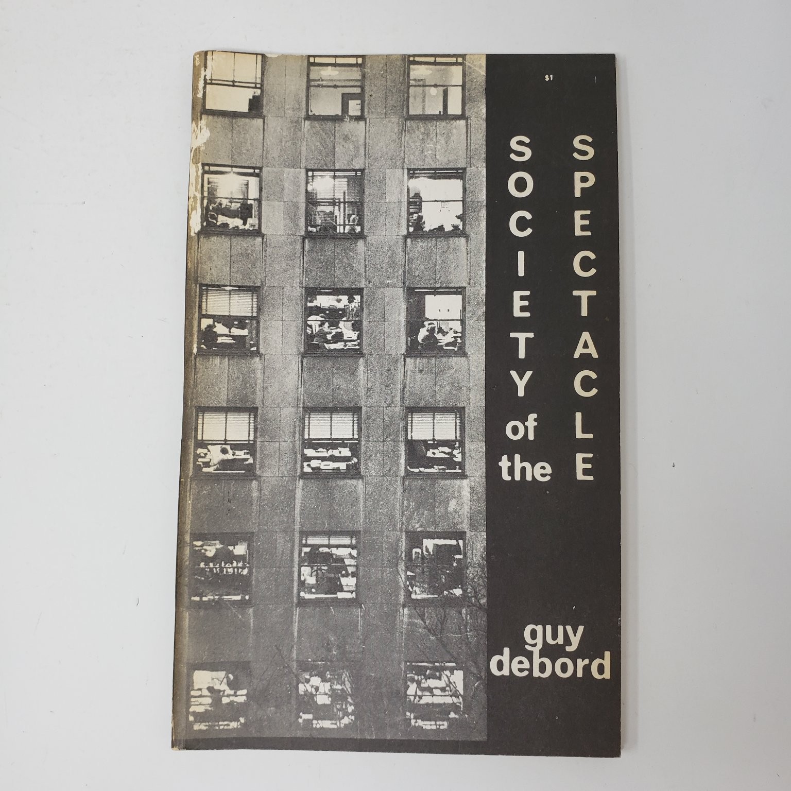 Society of the Spectacle Guy Debord 1970 Unauthorized Translation Black & Red