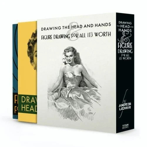 Drawing the Head and Hands & Figure Drawing (Box Set)(1789095344) by Andrew Loom