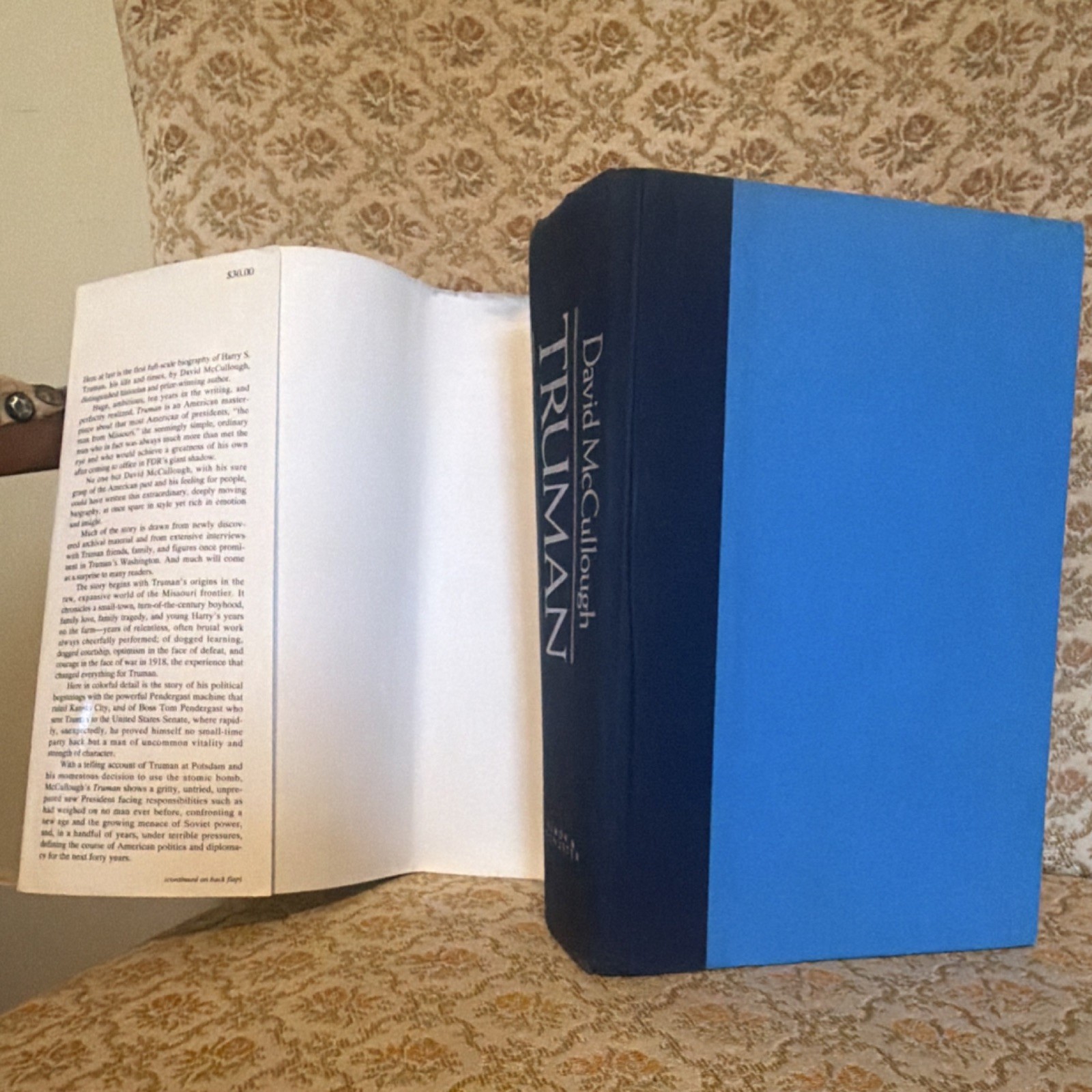 Truman by David McCullough Hardcover Biography Simon & Schuster Presidents