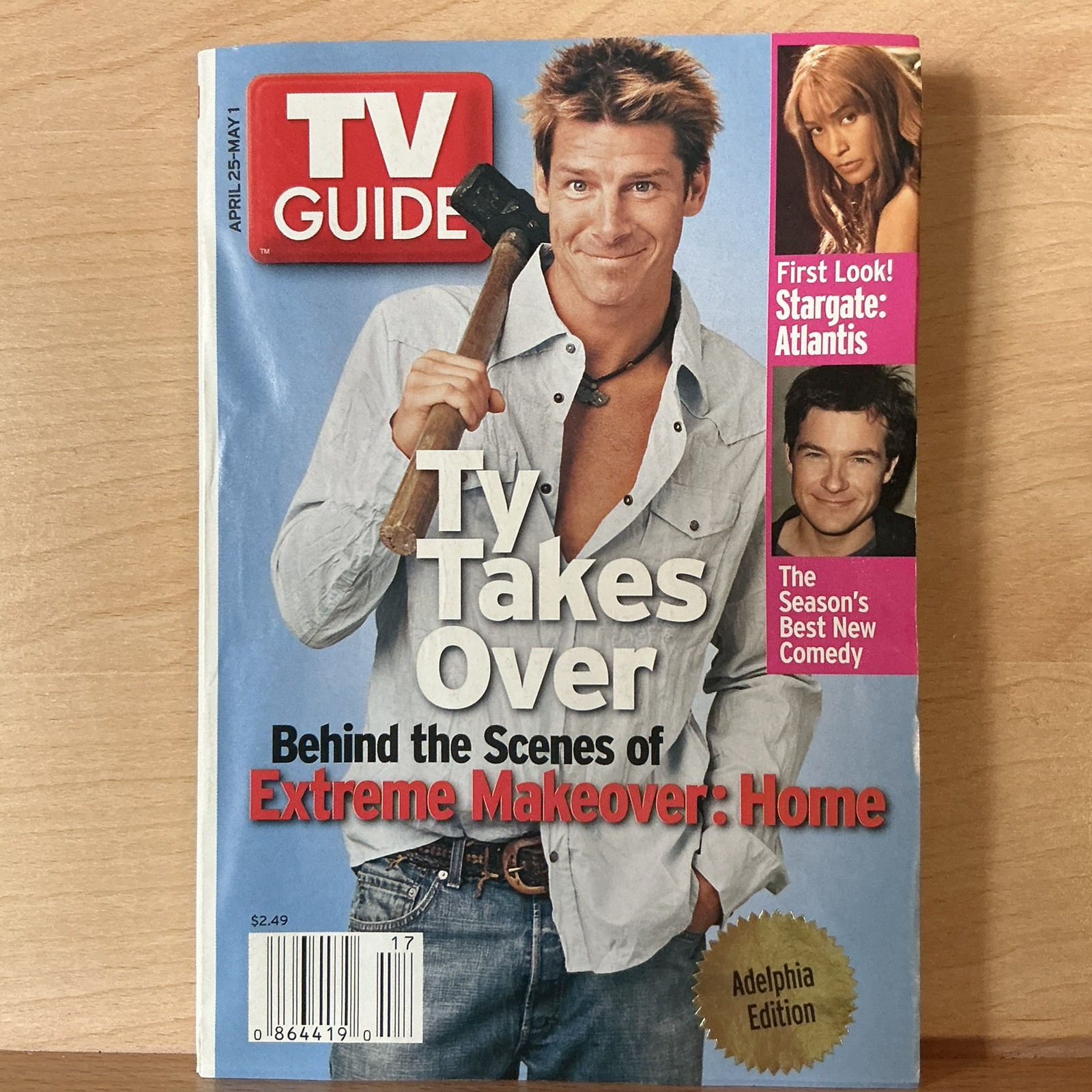 TV Guide April 25-May 1 2004 Extreme Home Makeover – Vintage