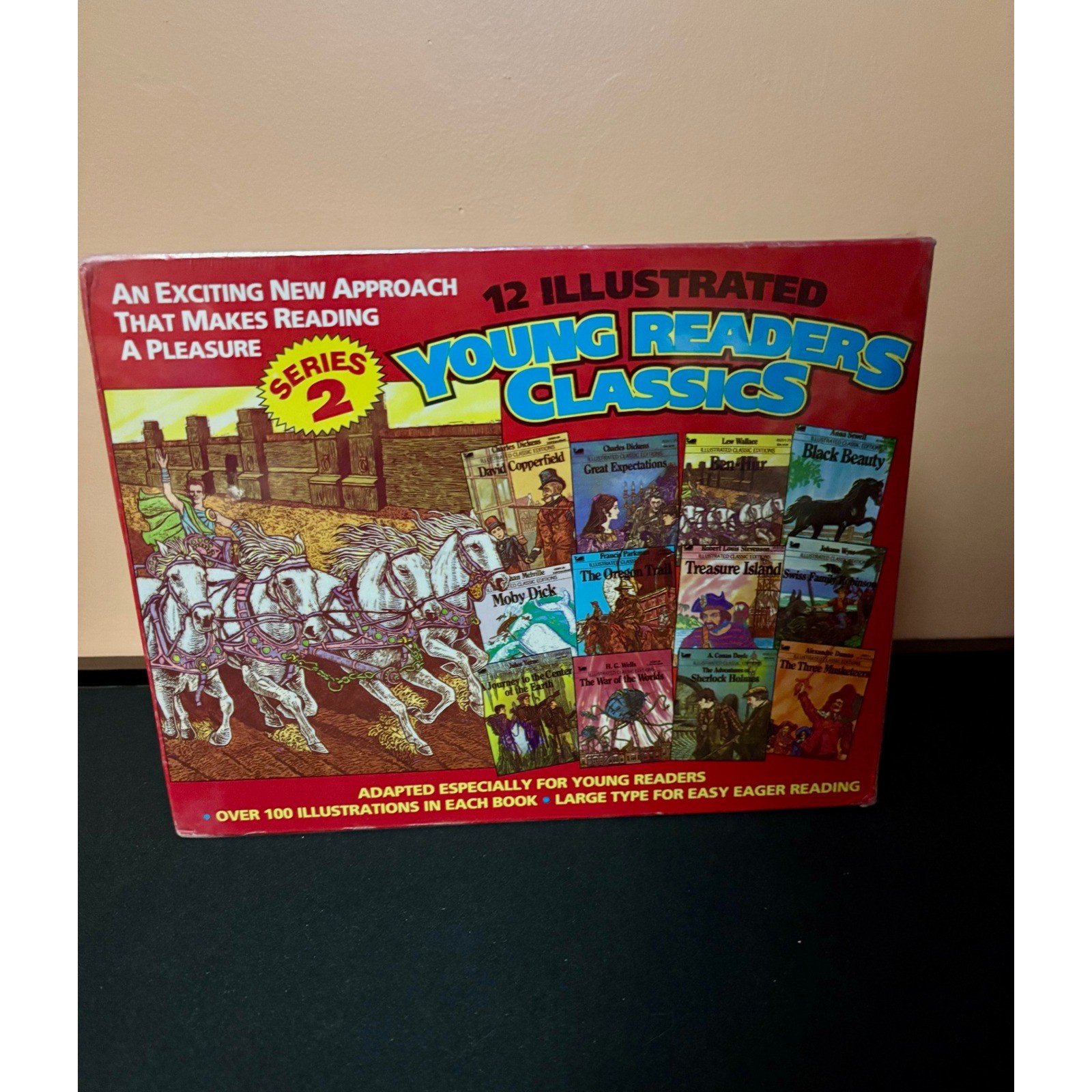 Vintage 1995 Original Sealed 12 Illustrated Young Readers Classics 2 Home School