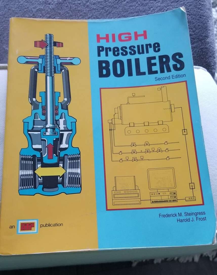 HIGH PRESSURE BOILERS SECOND EDITION 1994 STEINGRESS FROST BOOK