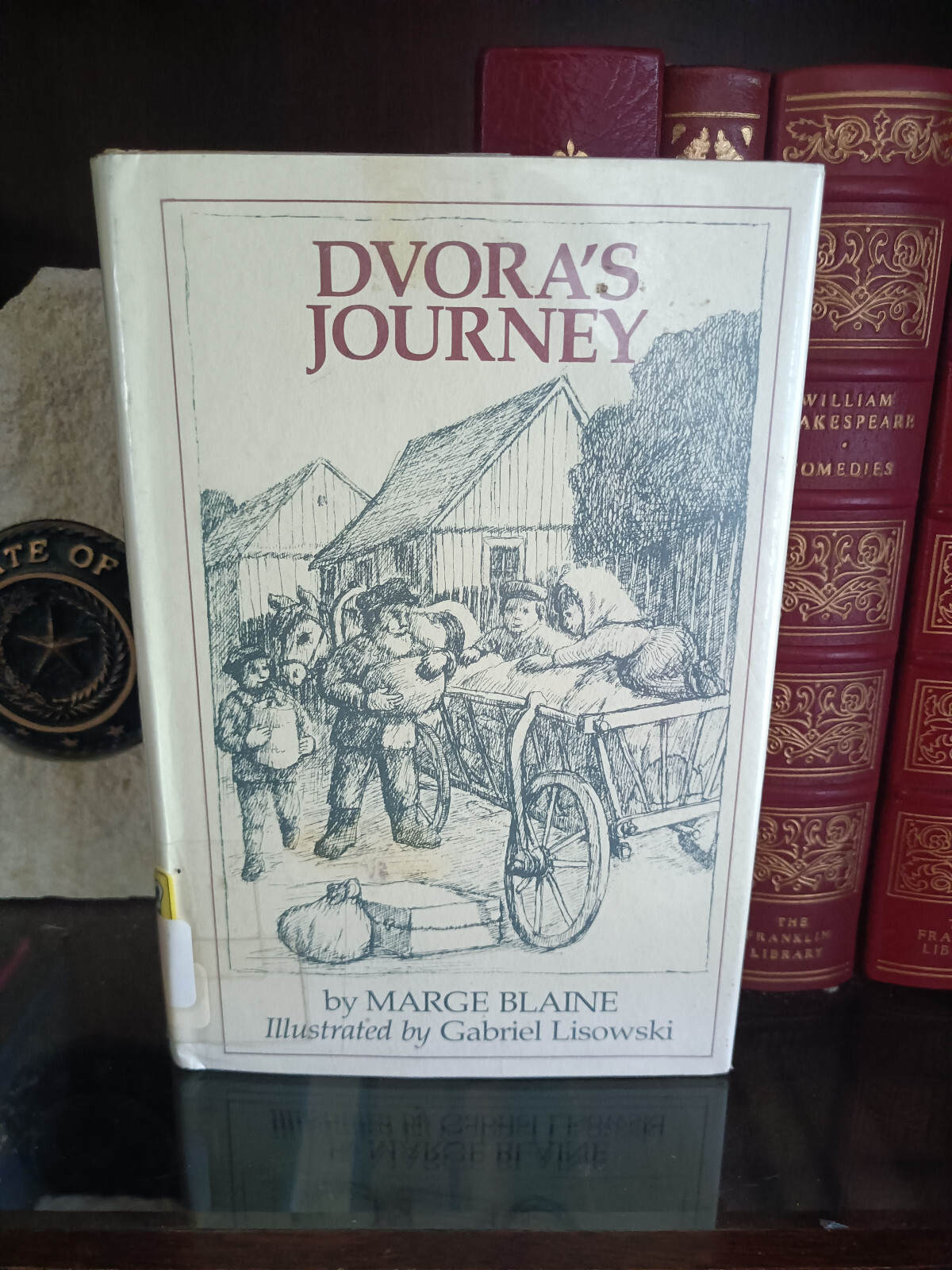 Dvora’s Journey_Blaine, Marge_HCDJ_1st Edition_Ex-library_1979_Very Good