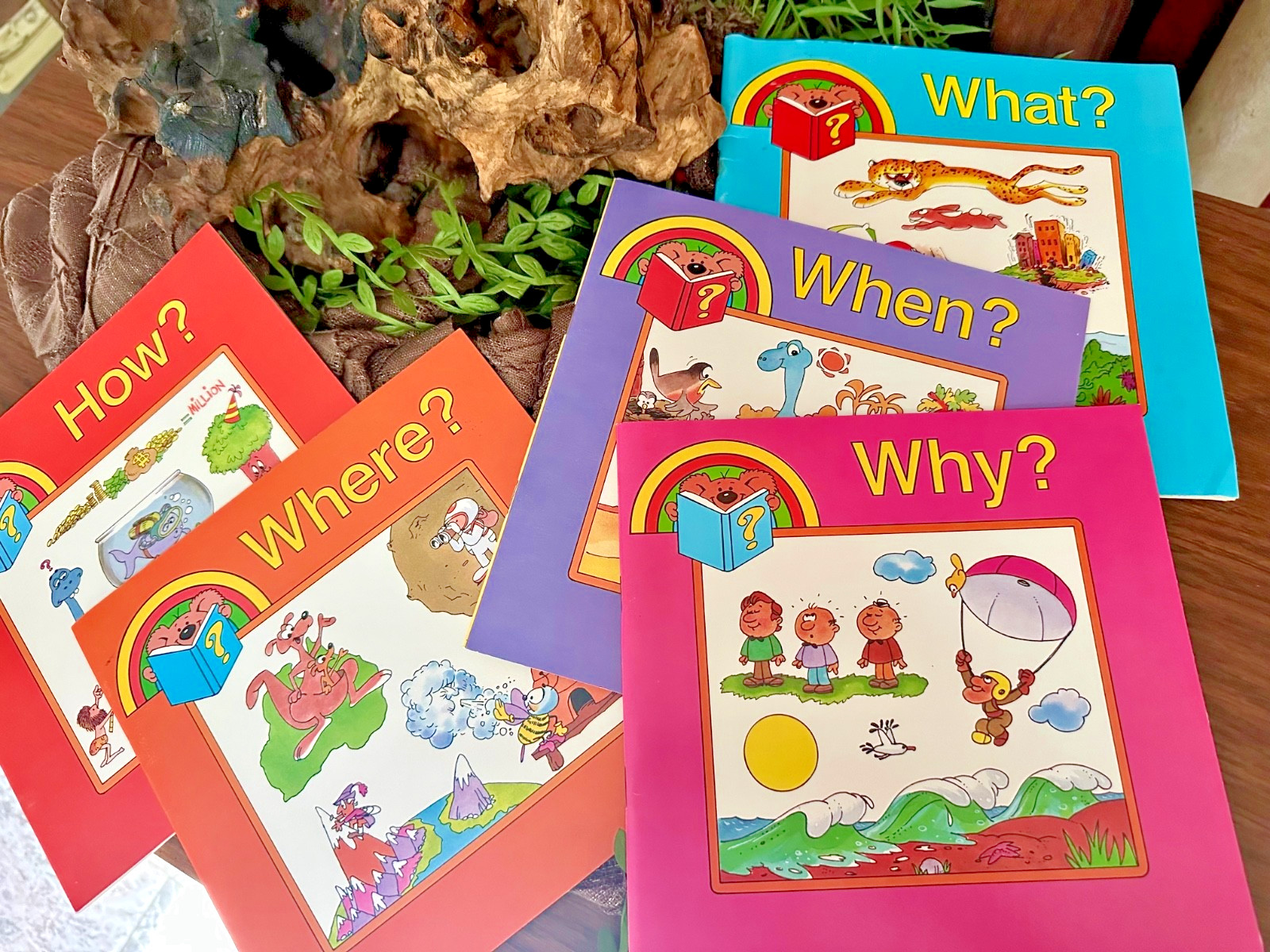 Vintage 1985 Discovery Toys Question Books Lot (5 Books)Kathie Billingslea Smith