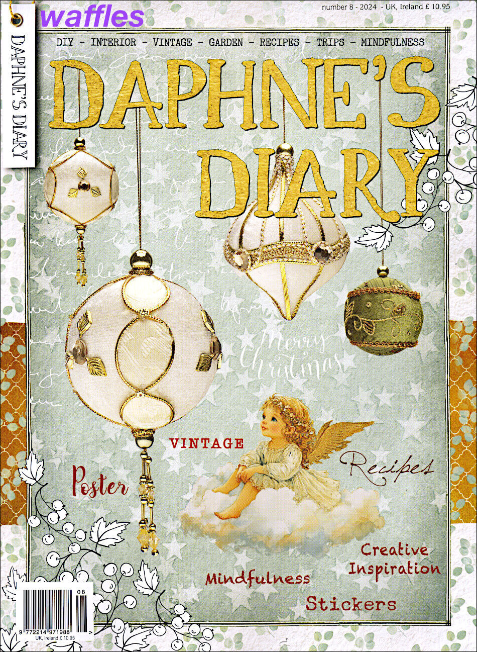 DAPHNE’S DIARY * ISSUE 8 2024 * BRAND NEW * CHRISTMAS HOLIDAY JOY paper lovers