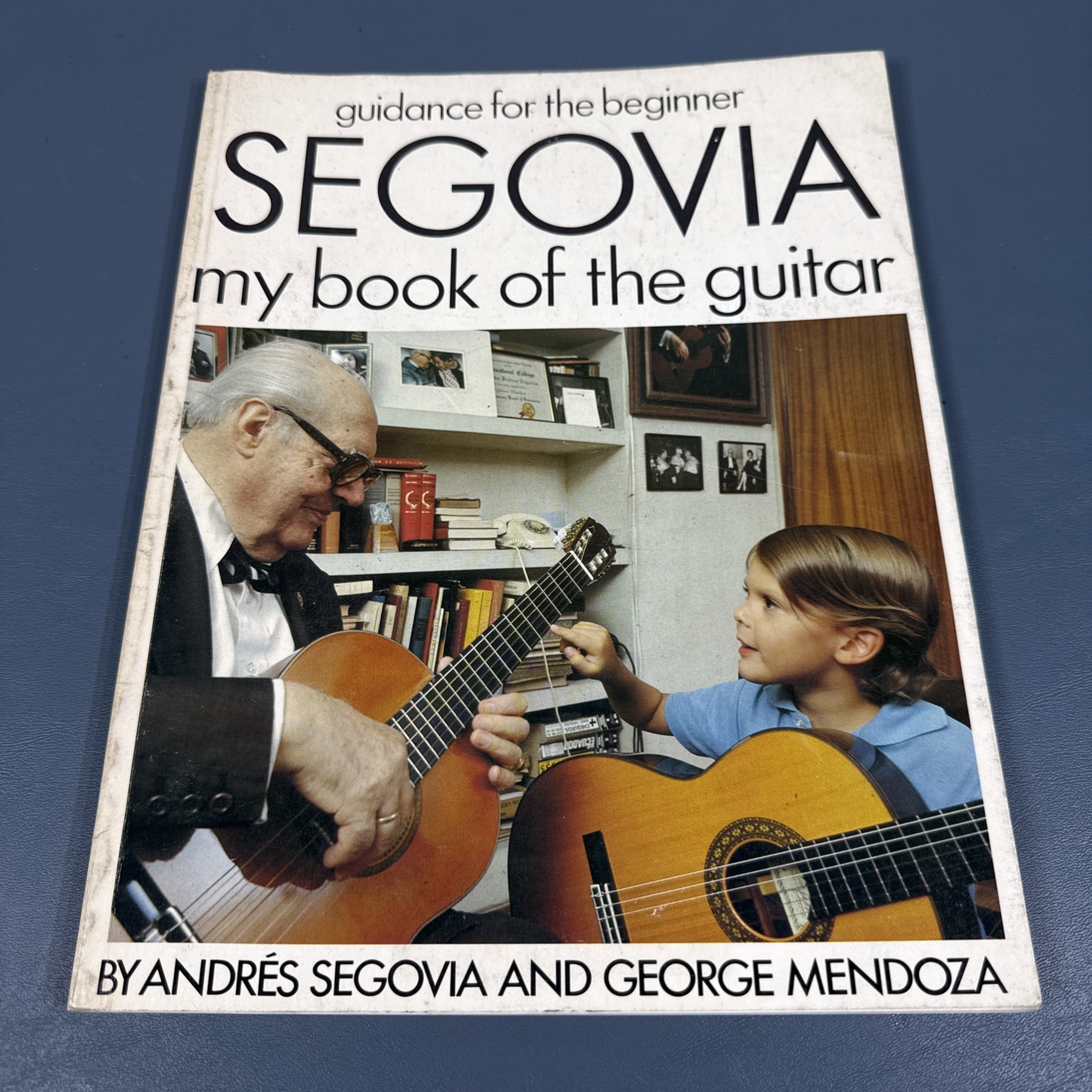 Segovia My Book of the Guitar 1979 First Edition Classical Guitar Philomel