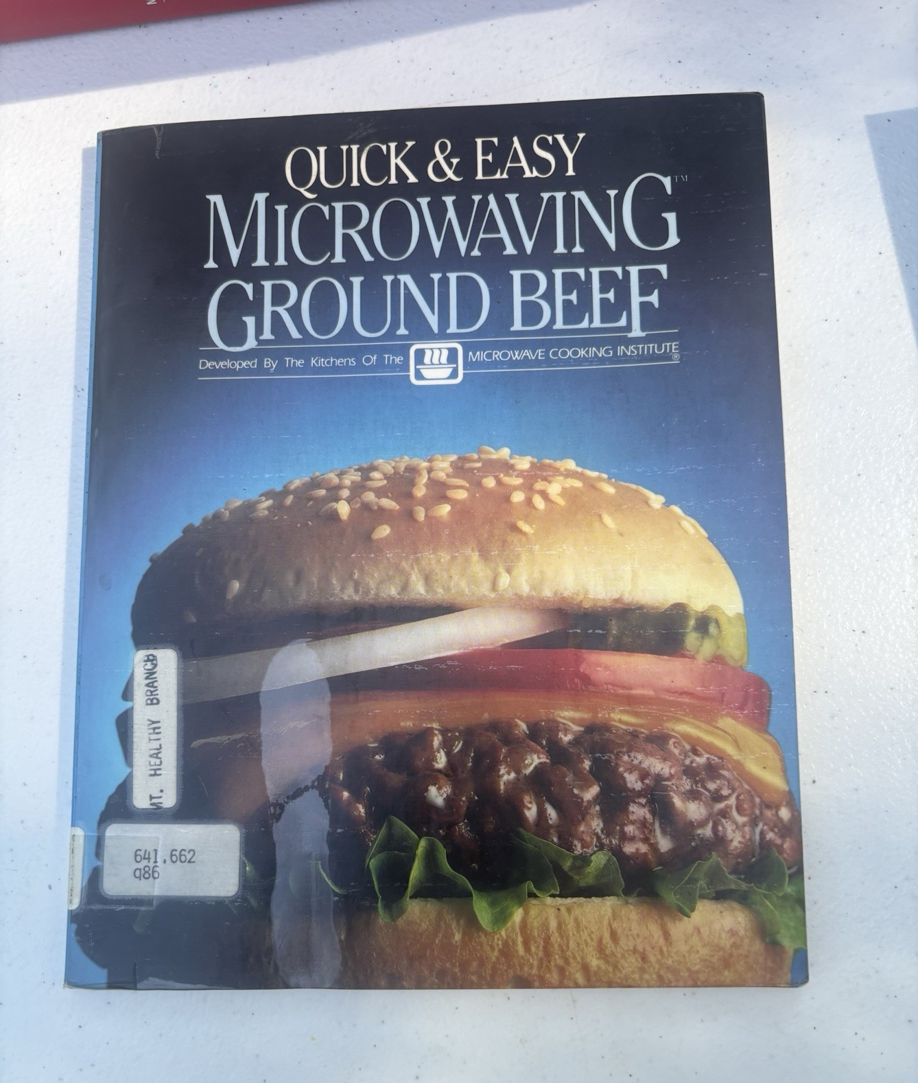 Quick & Easy Microwaving Ground Beef Prentice Hall Press 1986 PB Quick & Easy