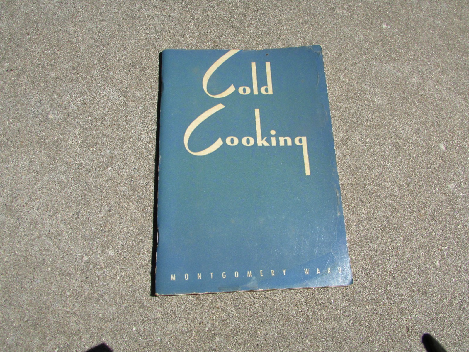 Vintage 1942 Montgomery Ward’s Cold Cooking Recipe Booklet Illustrated 56 Pages