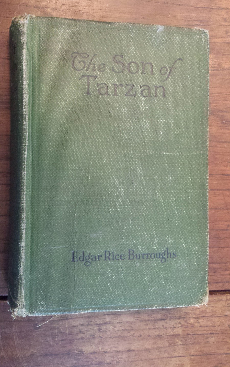 The Son of Tarzan by Edgar Rice Burroughs 1918 hardcover A. L. Burt Co.