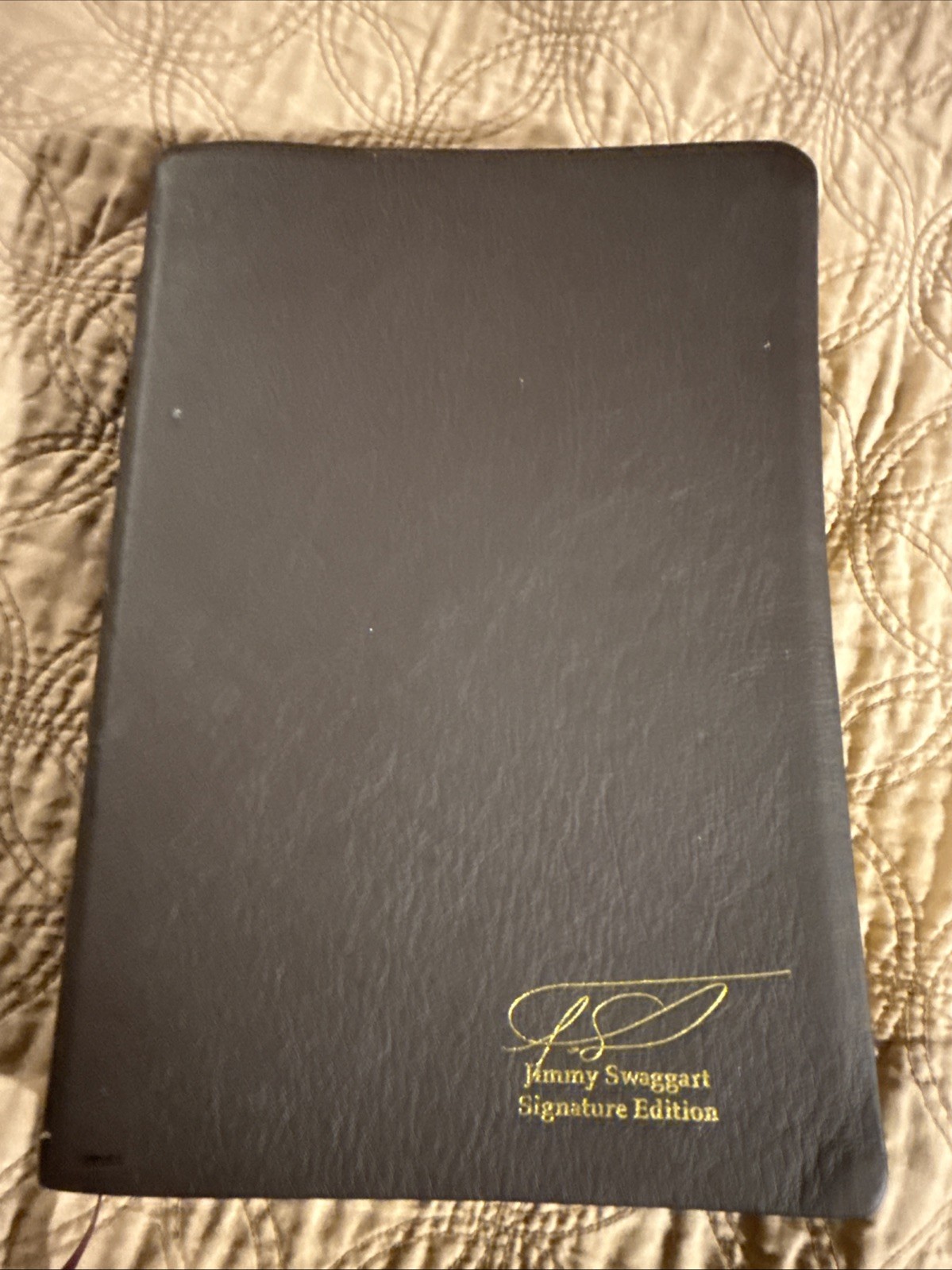 Jimmy Swaggart Signature Edition KJV Expositor’s Study Bible GENUINE LEATHER