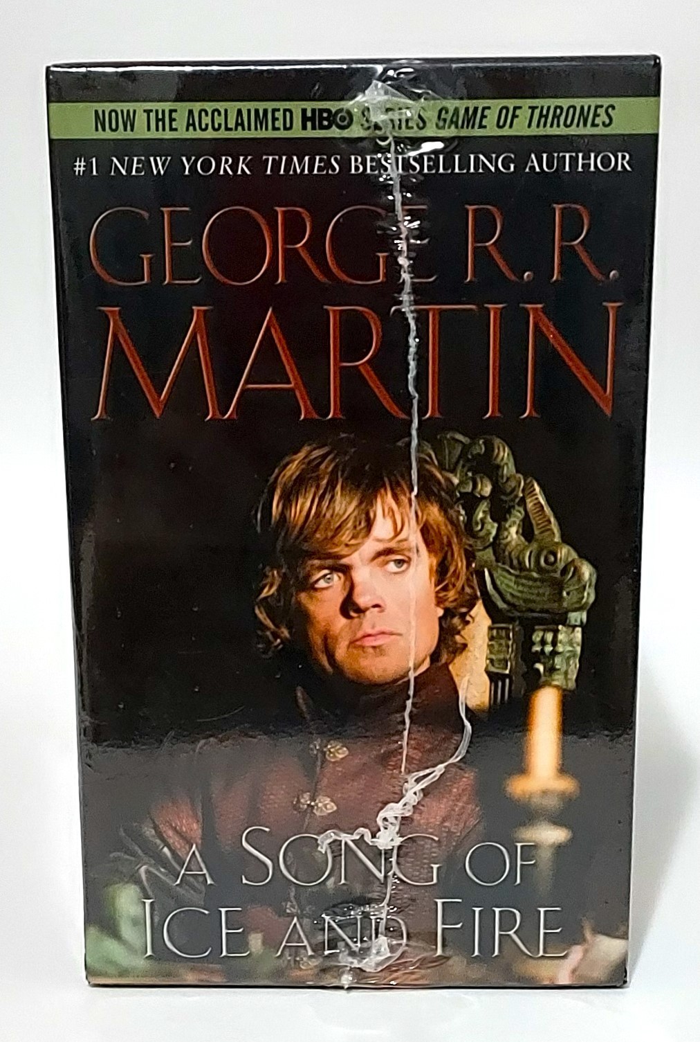 George R.R. Martin Game of Thrones A Song of Ice and Fire 5 Book Box Set SEALED