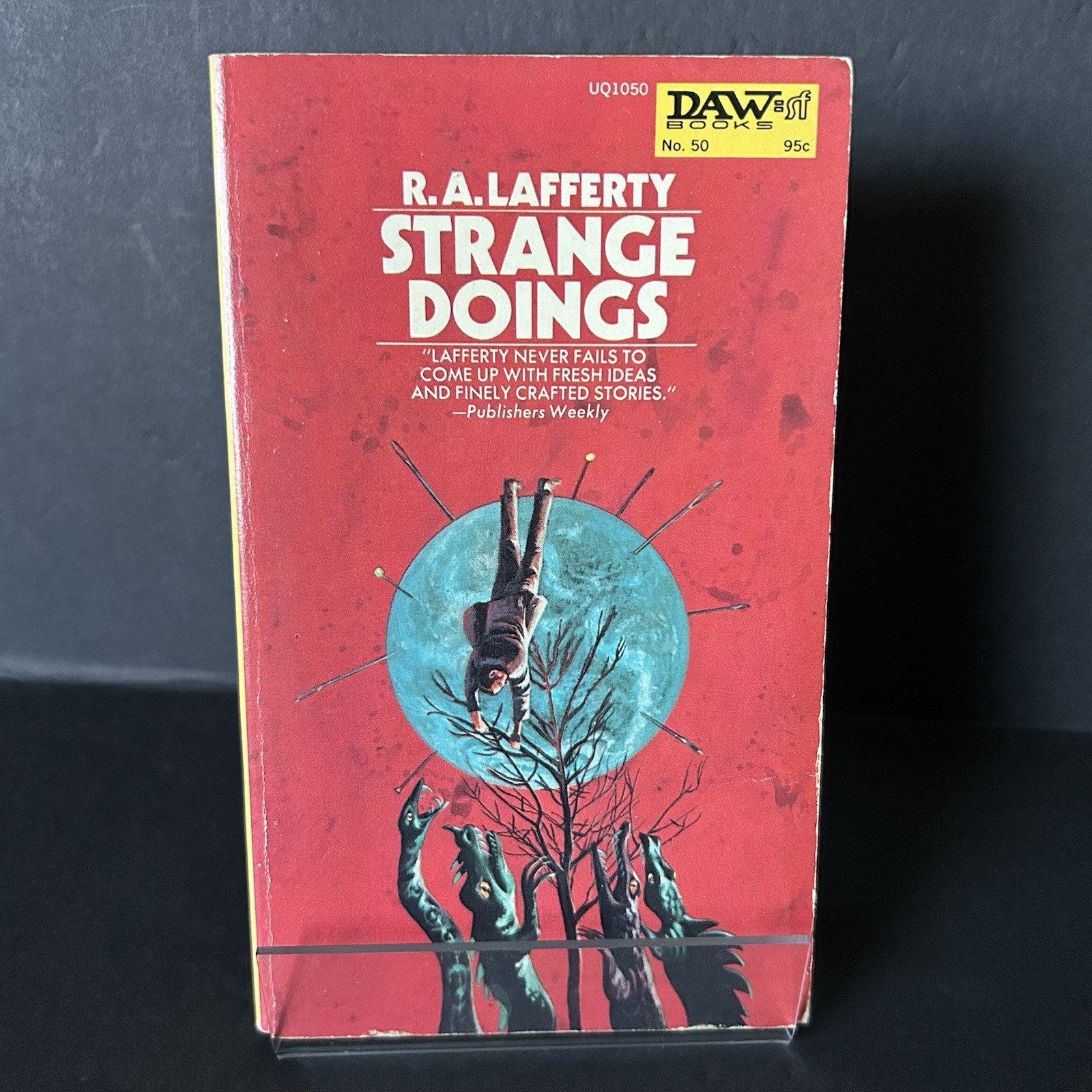 Strange Doings R. A. Lafferty 1973 DAW Books #50 Vintage Paperback Jack Gaughan