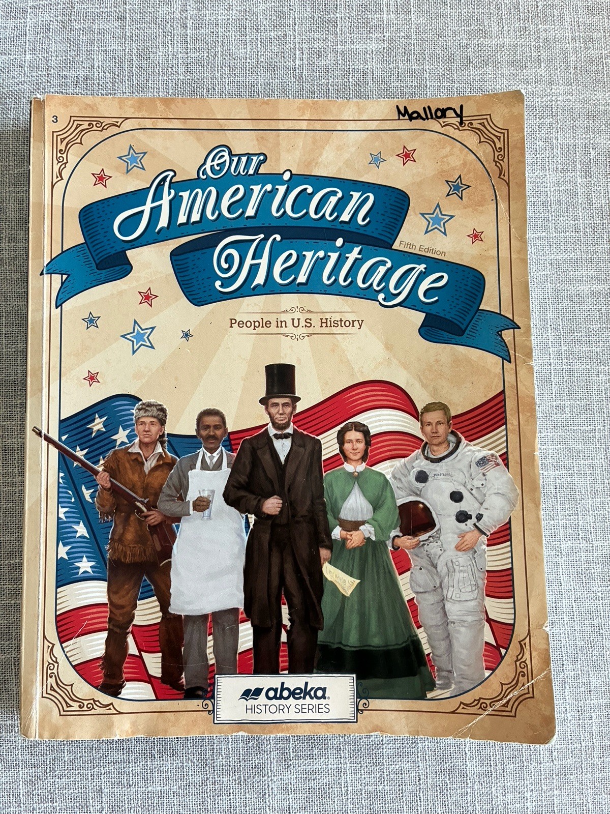Abeka 3rd Grade Our American Heritage Textbook People In U.S. History