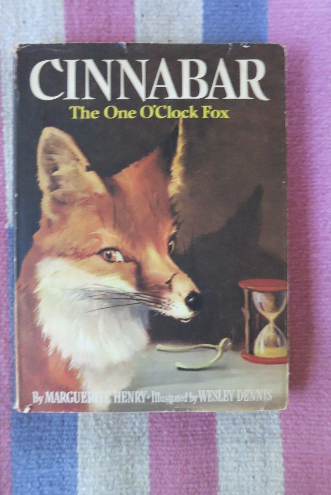 CINNABAR The One O’Clock Fox Marguerite Henry Wesley Dennis 1956 1st “A” Ed HC