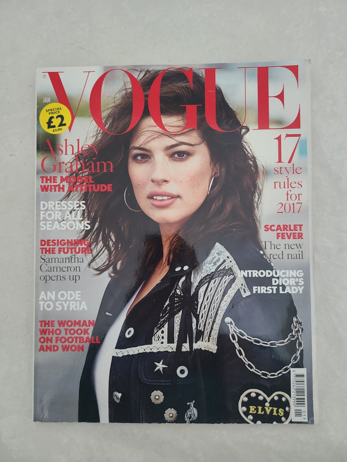 VOGUE – January 2017 – UK