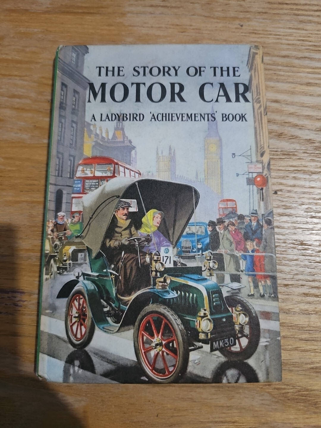 Vintage Ladybird Book The Story of the Motor Car Series 601 2’6d Robert Ayton R2